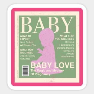 Baby Girl Cover Sticker